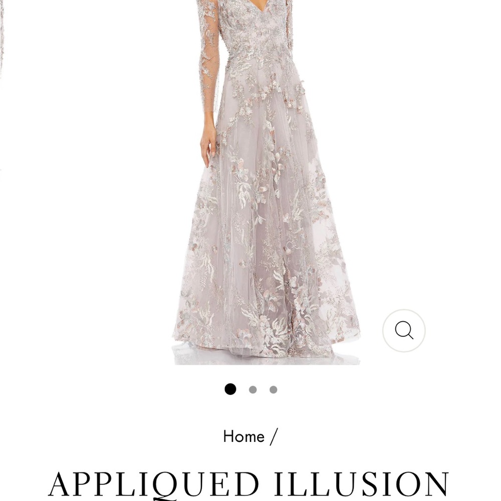 Mac Duggal gown